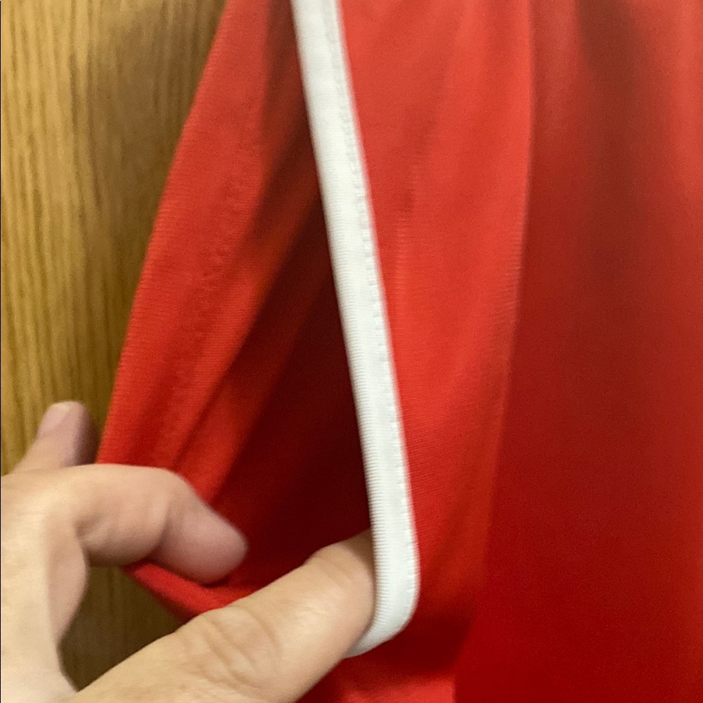 H&M Vibrant Red Athletic Shorts with Dolphin Hem - Picture 5 of 11
